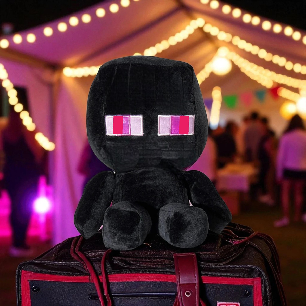 MEGA DUŻA MASKOTKA ENDERMAN Z GRY MINECRAFT DUŻA PRZYTYULANKA PLUSZAK XXL