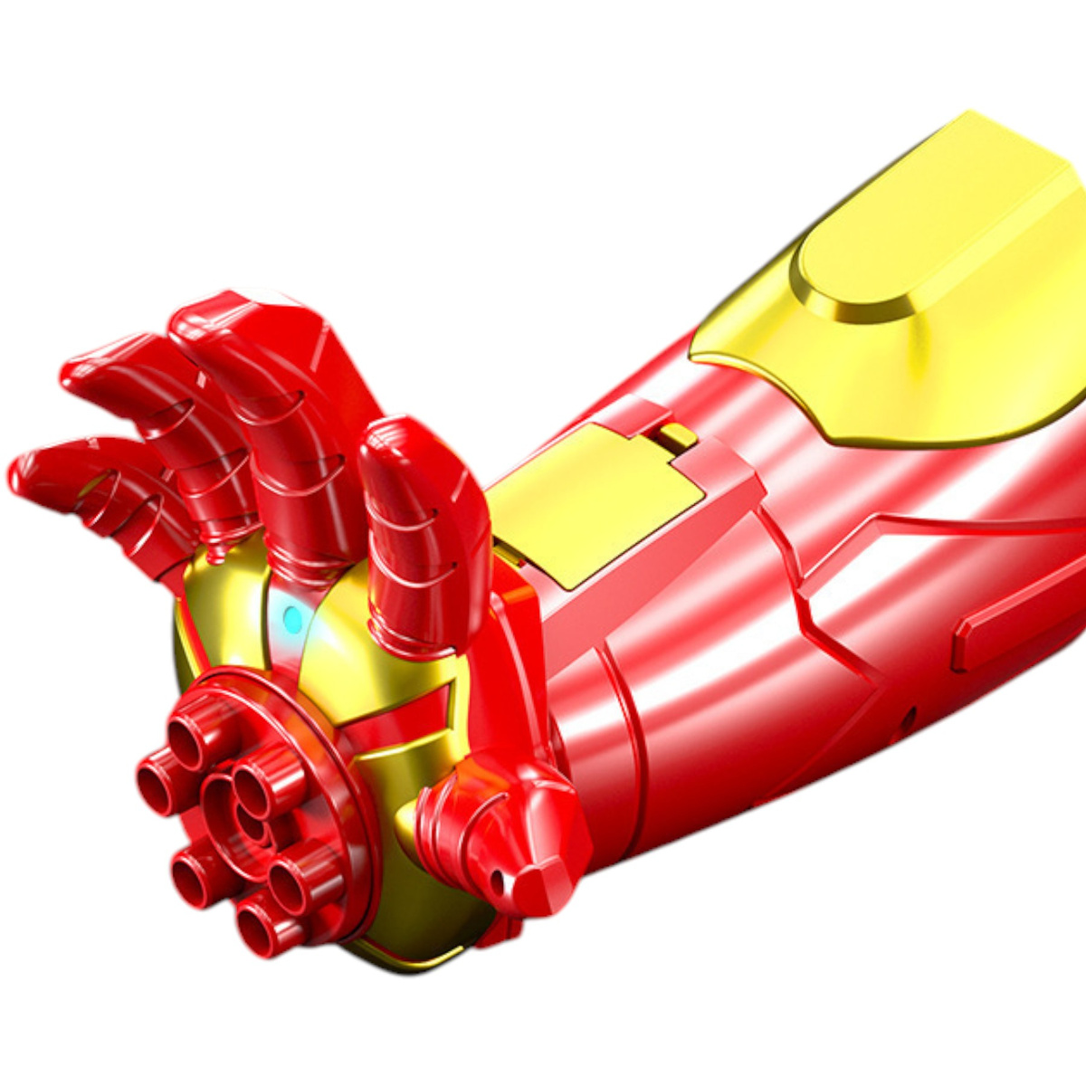 IRON MAN ZESTAW 5w1 WYRZUTNIA KULEK ŻELOWYCH RĘKAWICA PISTOLET KARABIN AUTO