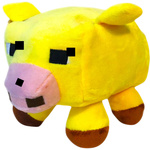 MINECRAFT DUŻA MASKOTKA ŻÓŁTA ŚWINIA PRZYTULANKA PLUSZOWA PLUSZAK Z GRY XXL