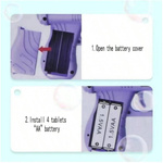 MASZYNKA DO ROBIENIA BANIEK MYDLANYCH ANIOŁEK PISTOLET WYRZUNIA PŁYN ANIOŁ