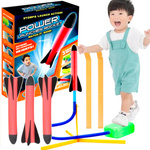 WYRZUTNIA RAKIET PIANKOWYCH POWER ROCKET LAUNCHER 3 RAKIETY PIANKOWE EVA