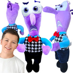 MASKOTKA STRACH Z BAJKI W GŁOWIE SIĘ NIE MIEŚCI PLUSZOWA PRZYTULANKA PLUSZ