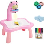 TABLICA DO RYSOWANIA Z PROJEKTOREM MAGICZNY STOLIK DO MALOWANIA DUŻY XL 