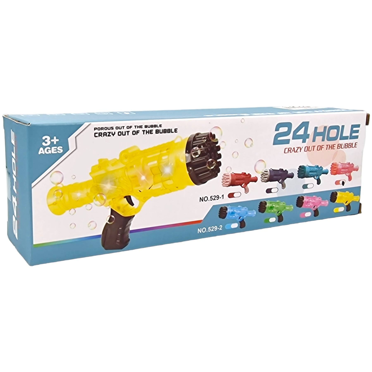 PISTOLET WYRZUTNIA DO ROBIENIA BANIEK MYDLANYCH 24 MASZYNKA BAŃKI MYDLANE