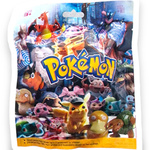 POKEMON SASZETKA NIESPODZIANKA FIGURKA + 3 KARTY KOLEKCJONERSKIE ZESTW 4w1