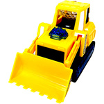 SPYCHACZ BULDOŻER KOPARKA ŚWIECI DŹWIĘK JEŹDZI MASZYNA BUDOWLANA DLA DZIECI