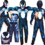 STRÓJ DLA CHŁOPCA VENOM AVENGERS KOSTIUM NA BAL PRZEBRANIE NA IMPREZĘ - L