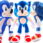 SONIC DUŻA PLUSZOWA MASKOTKA JEŹ JEŻYK 30CM MIĘKKI PRZYTULANKA Z BAJKI