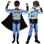 BATMAN Strój Dla Chłopca Kostium wersja Deluxe 110-116