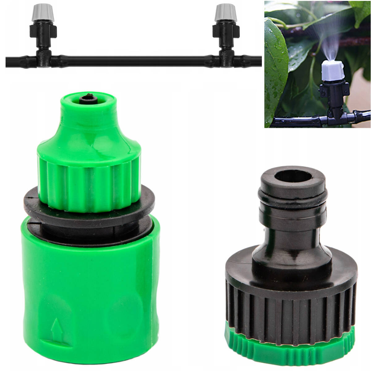 KURTYNA WODNA OGRODOWA DO OGRODU MGIEŁKA ZRASZANIE NA DZIAŁKĘ KLIMA WĄŻ 20m