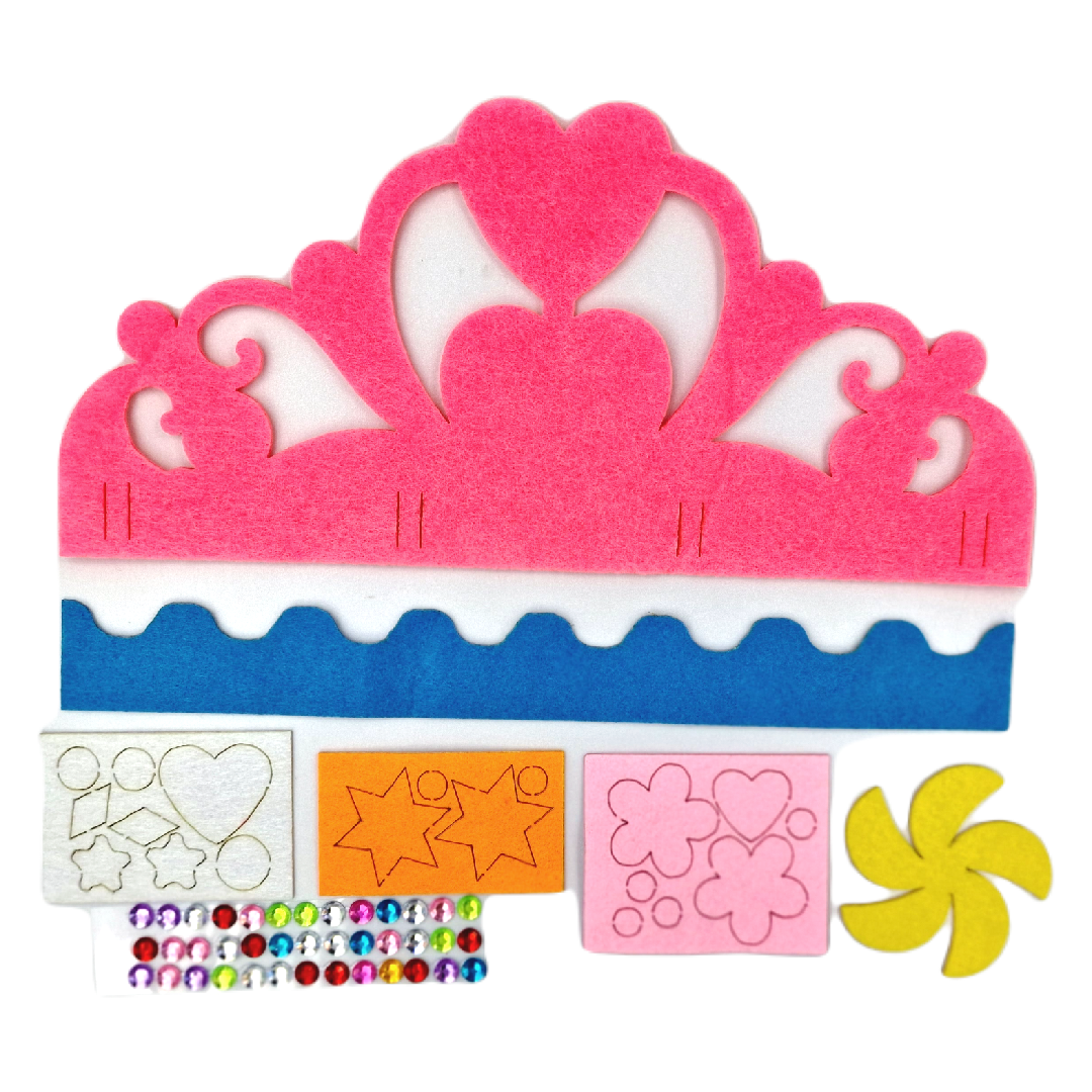 ZESTAW DO ROBIENIA KORONY OPASKI KORONA NA BAL 