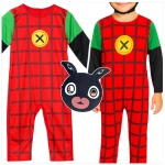 STRÓJ KRÓLIK BING PRZEBRANIE NA BAL HALLOWEEN KARNAWAŁ KOSTIUM + MASKA 