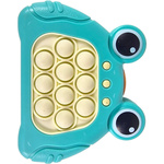 GRA ELEKTRONICZNA POP IT ZRĘCZNOŚCIOWA ANTYSTRESOWA ŻABKA POPIT KONSOLA 