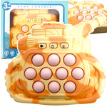 GRA ZRĘCZNOŚCIOWA POP IT ANTYSTRESOWA ELEKTRYCZNA KONSOLA CZOŁG GIERKA PUSH