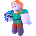 MINECRAFT PLUSZOWA MASKOTKA Z GRY LUDZIK ALEX RYCERZ DUŻA PRZYTULANKA 30 CM