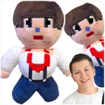 MINECRAFT PLUSZOWA MASKOTKA MAŁY STEVE DZIECKO POSTAĆ Z GRY PRZYTULANKA