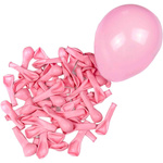 ZESTAW BALONÓW PASTELOWYCH BALONY PASTELOWE JASNORÓŻOWE ZESTAW 6SZT