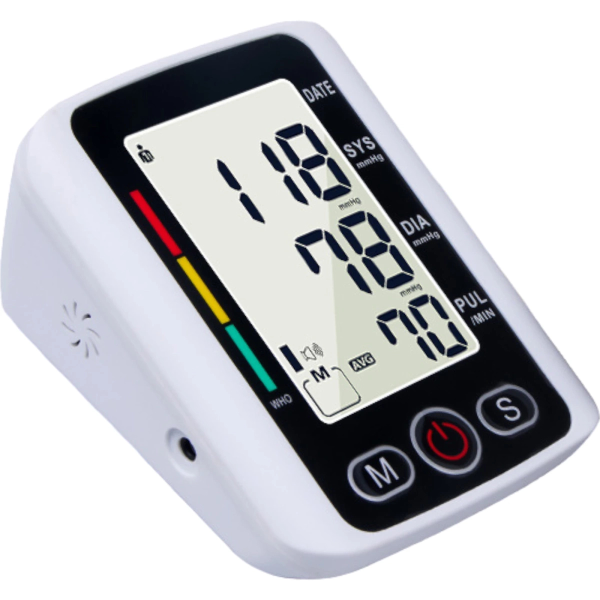 CIŚNIENIOMIERZ NARAMIENNY ELEKTRONICZNY DUŻY WYŚWIETLACZ LED 22-32CM ZAPIS 