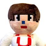 MINECRAFT PLUSZOWA MASKOTKA MAŁY STEVE DZIECKO POSTAĆ Z GRY PRZYTULANKA