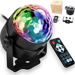 KULA DISCO PROJEKTOR RGB LED DYSKOTEKOWY REFLEKTOR NA IMPREZĘ LASER   PILOT