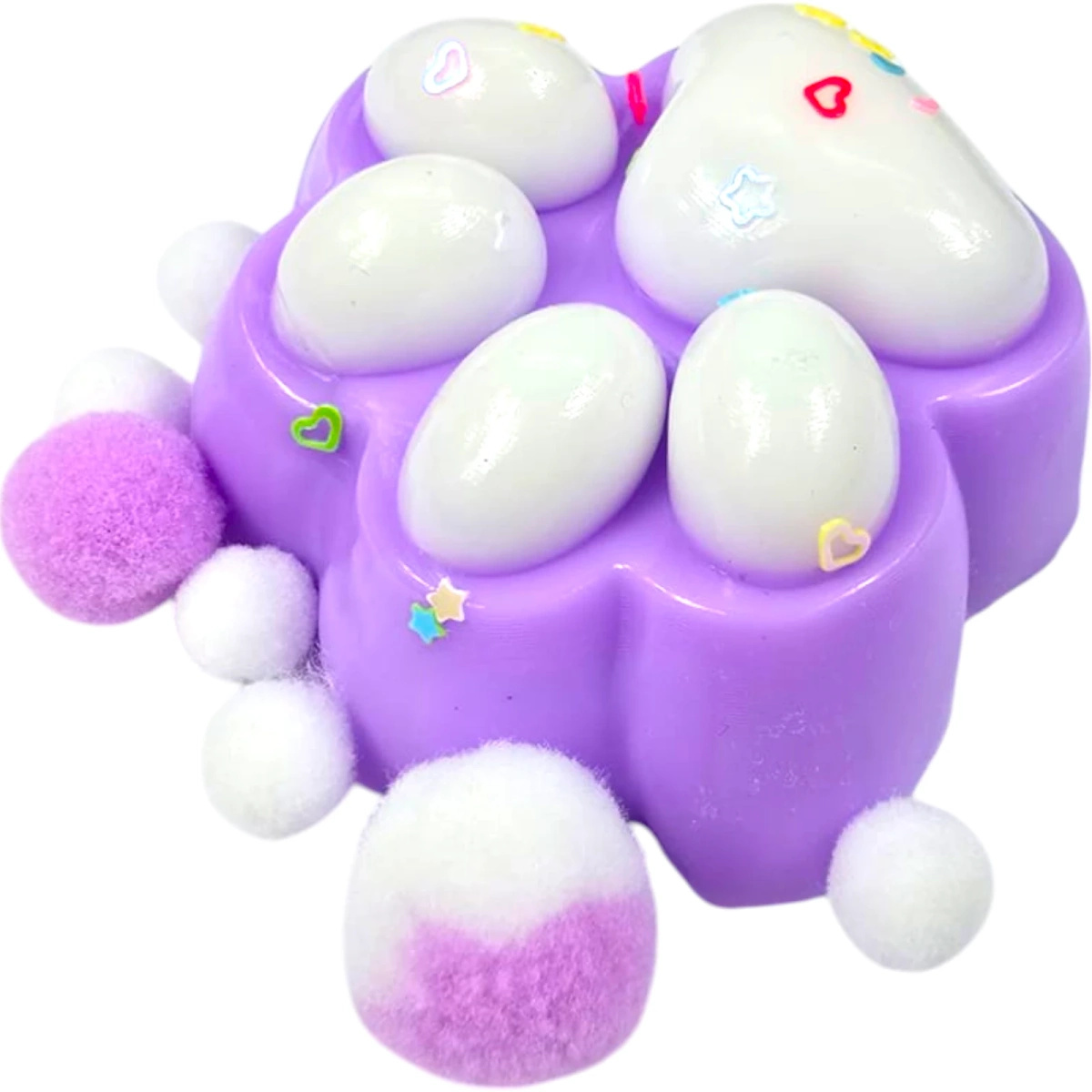 KOCI ŁAPKA GNIOTEK ANTYSTRESOWY SENSORYCZNY FIDGET PSIA ŁAPA SQUISHY PUSH