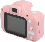 APARAT CYFROWY KAMERA DLA DZIECI FULL HD 1080p 1440p 3 MPX GRY ZESTAW SMYCZ