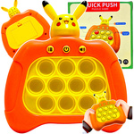 GRA ZRĘCZNOŚCIOWA POP IT ANTYSTRESOWA ELEKTRONICZNA KONSOLA POKEMON PIKACHU