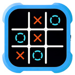 GRA KÓŁKO I KRZYŻYK ELEKTRONICZNA GRA LOGICZNA DLA DZIECI 4 TRYBY GRY