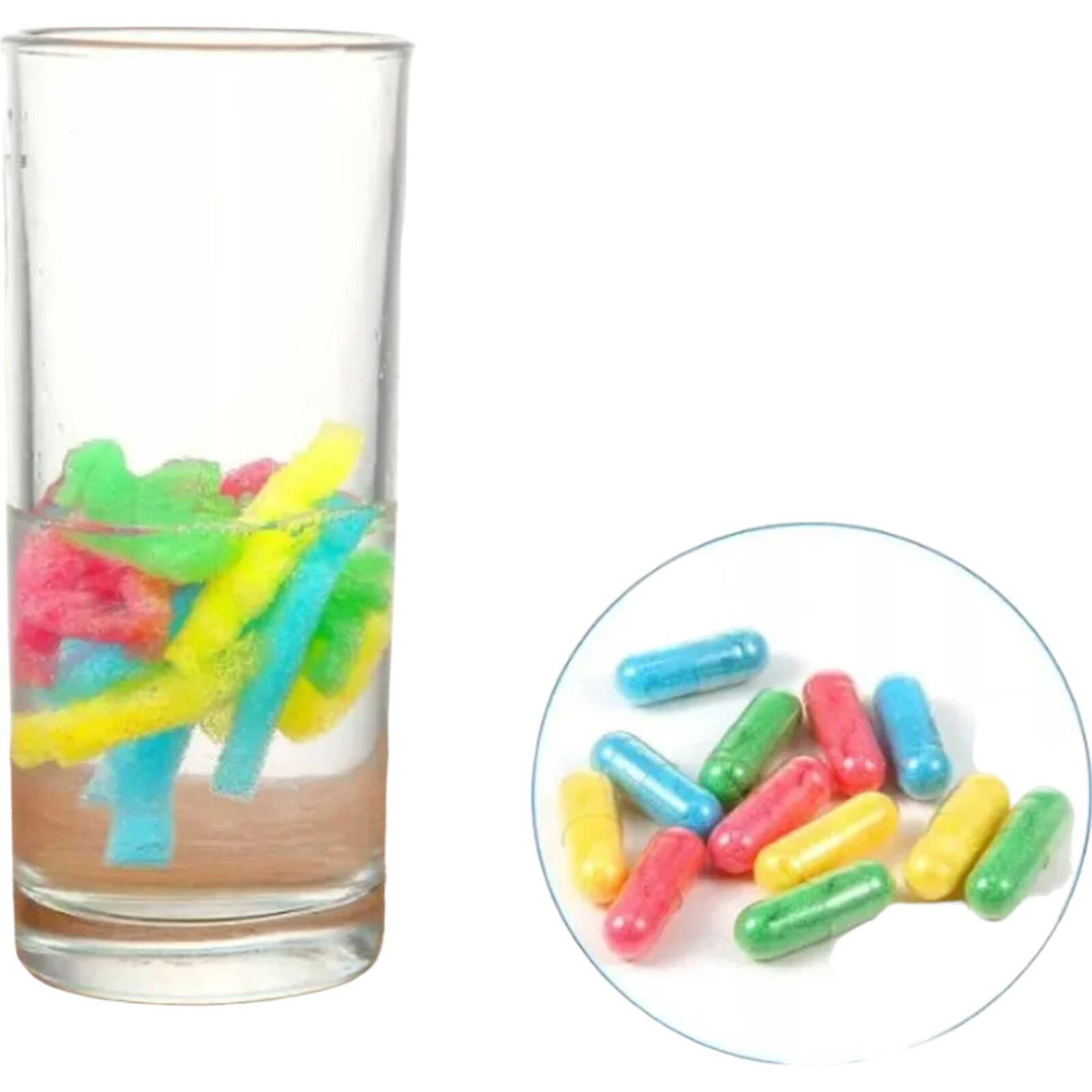 MAGICZNE KAPSUŁKI ROSNĄCE W WODZIE SYRENKI SYRENY ZESTAW 12SZT ZABAWKA