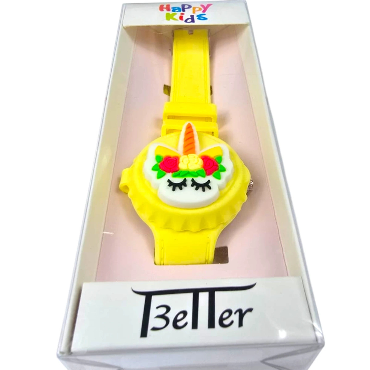 ZEGAREK DZIECIĘCY HAPPY KIDS JEDNOROŻEC EDU NA PREZENT PIERWSZY ZEGAREK