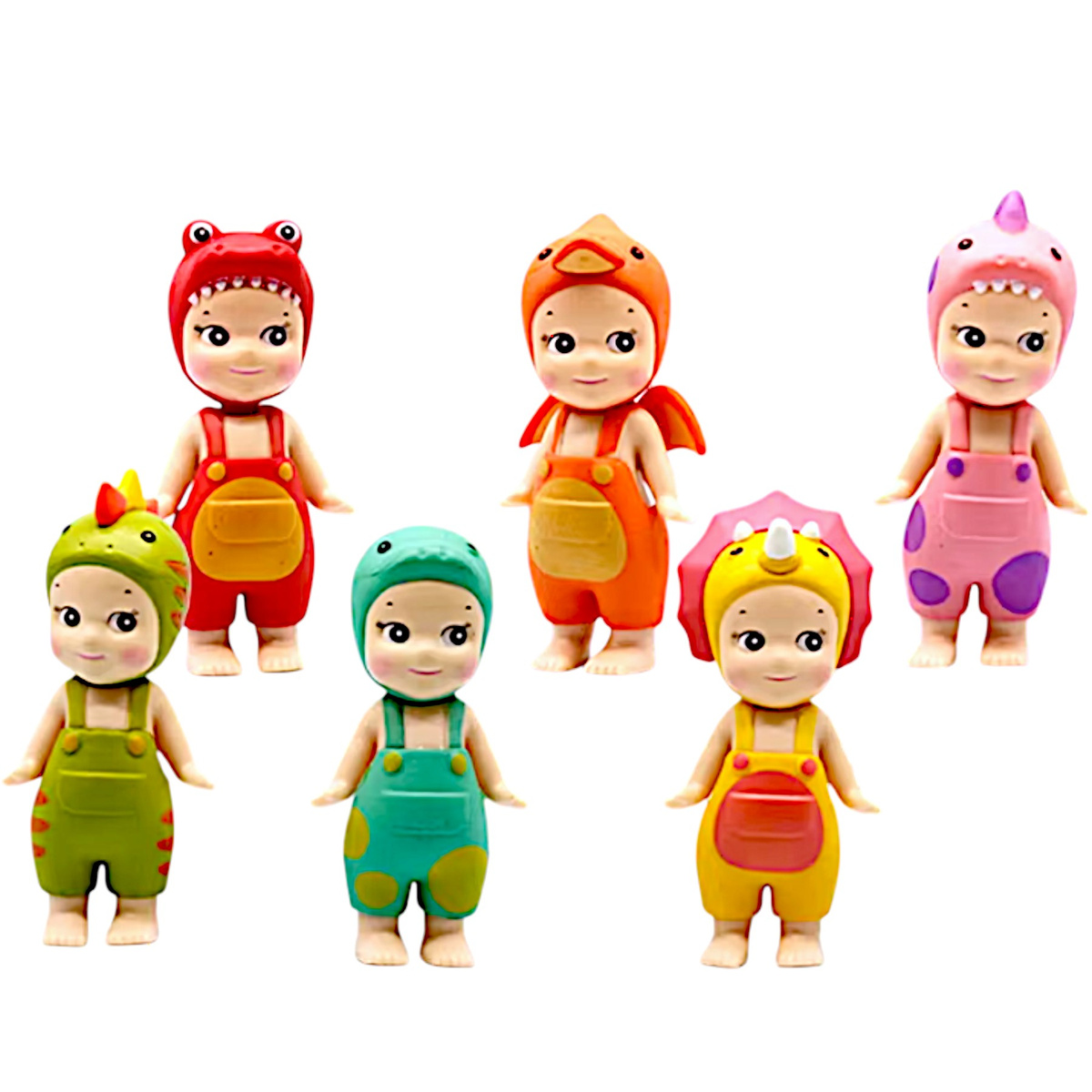 LALKA MINI FIGURKA KOLEKCJONERSKA SONNY ANGEL DINOZAURY LALECZKA NA TELEFON