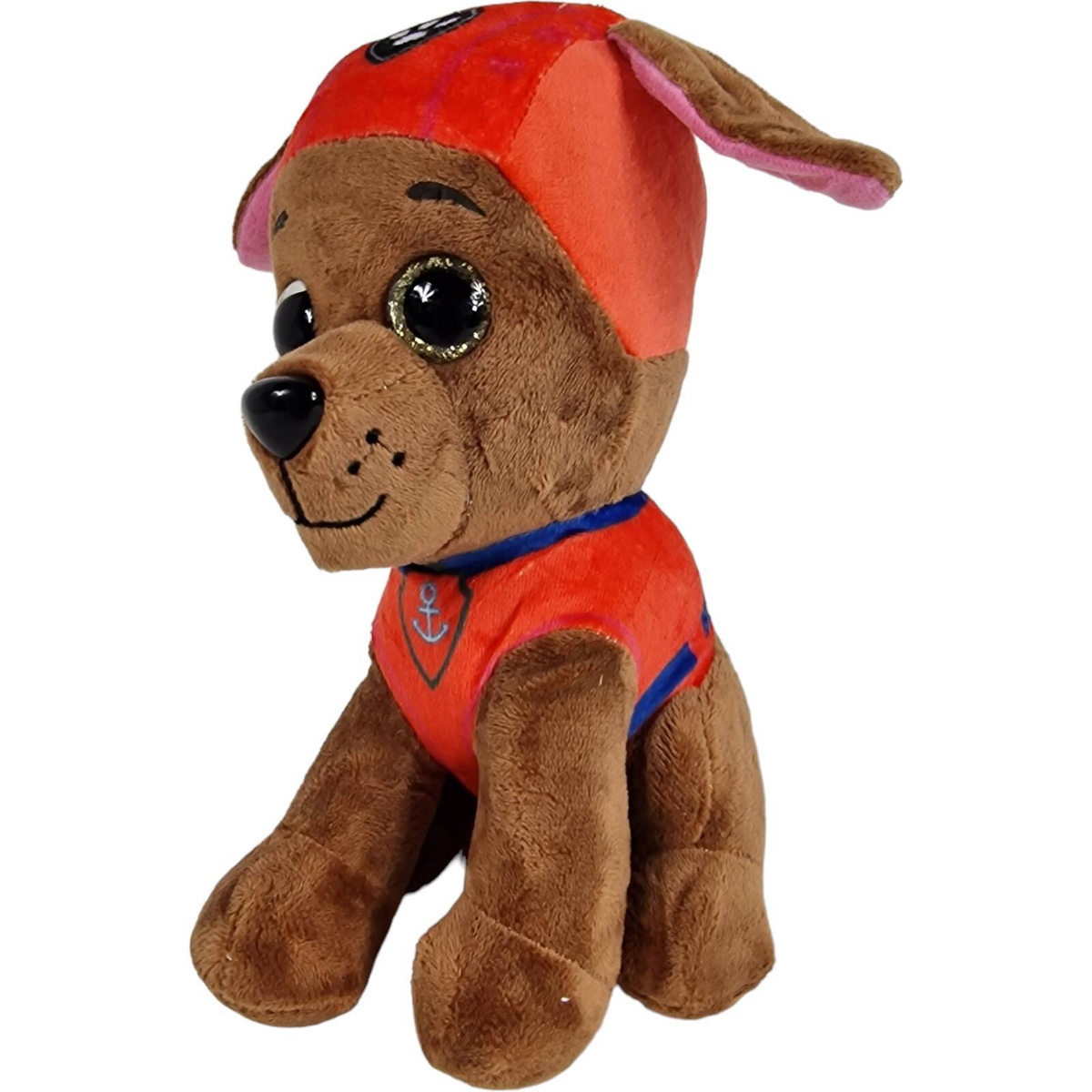 DUŻA MASKOTKA PSI PATROL ZUMA PRZYTULANKA PLUSZOWA BŁYSZCZĄCE OCZY PLUSZAK