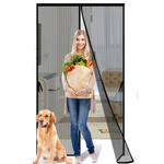 MOSKITIERA NA DRZWI NA TARAS LUB BALKON SIATKA KOMARY MAGNETYCZNA100 x 210