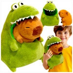 KAPIBARA W KROKODYULU KROKODYUL DINOZAUR MEGA DUŻA MASKOTKA 40CM PLUSZOWA