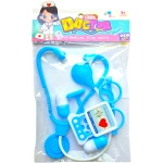 ZESTAW LEKARSKI MAŁEGO DOKTORA LEKARZ DLA DZIECI MINI DOKTOR STETOSKOP 4w1