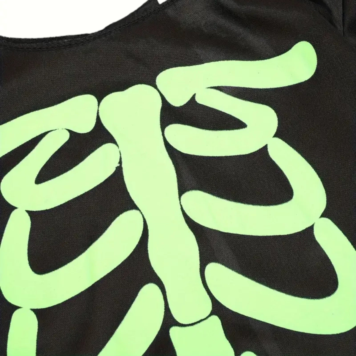 STRÓJ NA HAALLOWEEN DLA DZIECI PRZEBRANIE KOŚCIOTRUP ŚWIECI W CIEMNOŚCI S