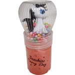 SLIME ZESTAW DO ROBIENIA GLUTÓW BROKATOWA W TUBIE GLUTY + FIGURKA KULECZKI