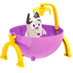 BLUEY I BINGO DUŻA KULA NIESPODZIANKA FIGURKA BRELOCZEK W KULI + AKCESORIA