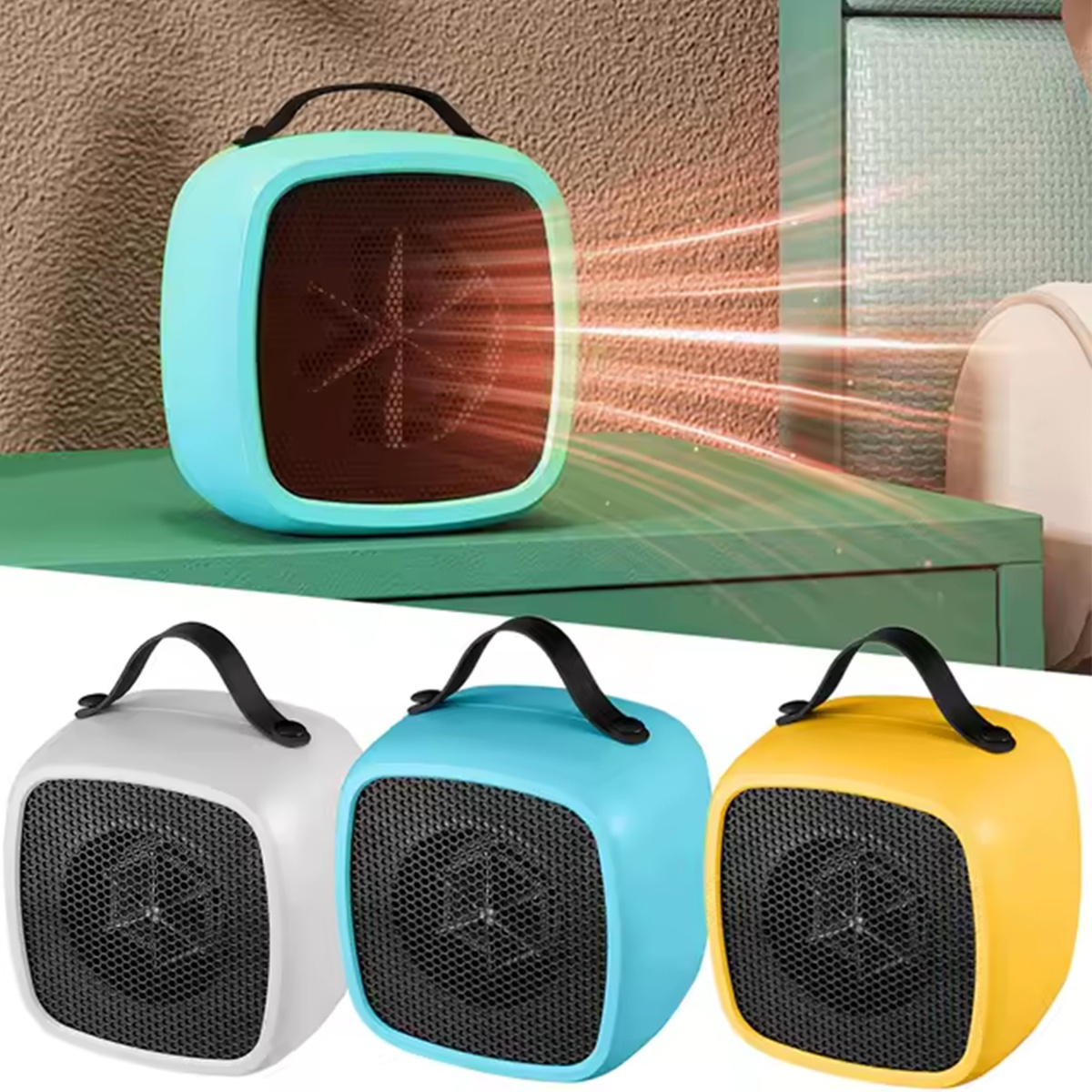 NAGRZEWNICA ELEKTRYCZNA TERMOWENTYLATOR FARELKA GRZEJNIK DMUCHAWA