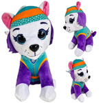 DUŻA MASKOTKA PSI PATROL EVEREST PRZYTULANKA PLUSZOWA BŁYSZCZĄCE OCZY PLUSZ