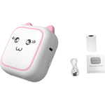 MINI DRUKARKA TERMICZNA KOTEK PRZENOŚNA PREZENT DLA DZIECI KOT DRUKUŚ ROLKA