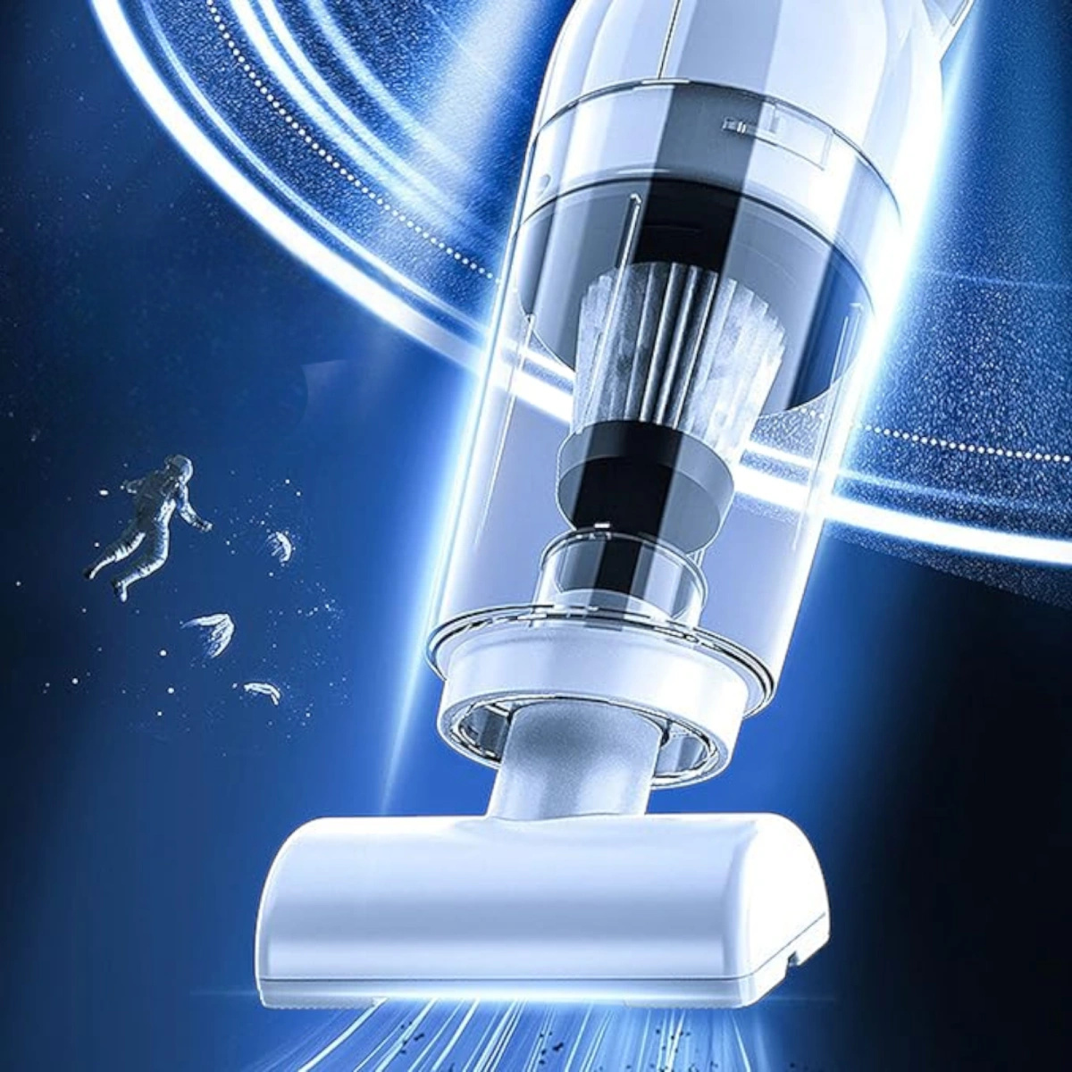 Odkurzacz pionowy bezprzewodowy do domu i samochodu 120W – lekki, poręczny