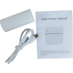 MINI DRUKARKA TERMICZNA KOTEK PRZENOŚNA PREZENT DLA DZIECI KOT DRUKUŚ ROLKA