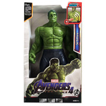 HULK DUŻA RUCHOMA FIGURKA INTERAKTYWNA 30cm DŹWIĘK ŚWIATŁO AVENGERS BOHATER