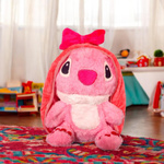 MASKOTKA LILO I STICH NIESPODZIANKA W PLUSZOWYM JAJKU DUŻY PLUSZAK STITCH