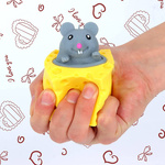 MOCHI SQUISHY GNIOTEK MYSZKA W SERZE ANTYSTRESOWY MYSZ ZABAWKA ANTYSTRESOWA