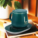 PODGRZEWACZ DO KUBKA KAWY HERBATY ZESTAW 5w1 Kubek z Podgrzewaczem