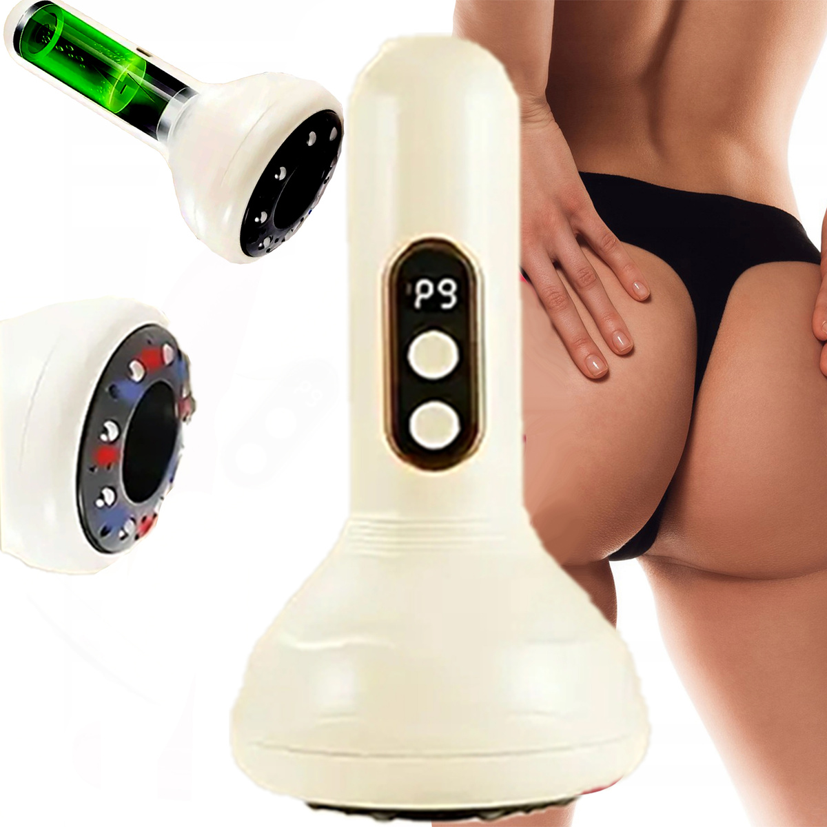 Chińska Bańka Masażer Próżniowy Elektryczny Regulacja Ssania Akumulator Usb