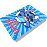 LILO I STICH Zestaw 2w1 Karty kolekcjonerskie 45 sztuk + Etui