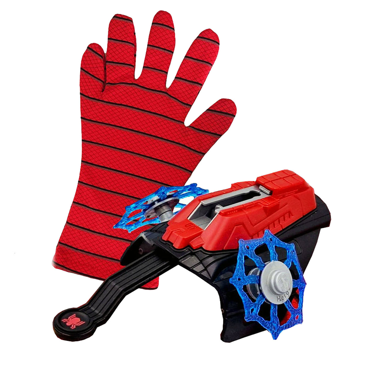 Strój Dla Chłopca Kostium Spiderman 98-110 + Wyrzutnia sieci